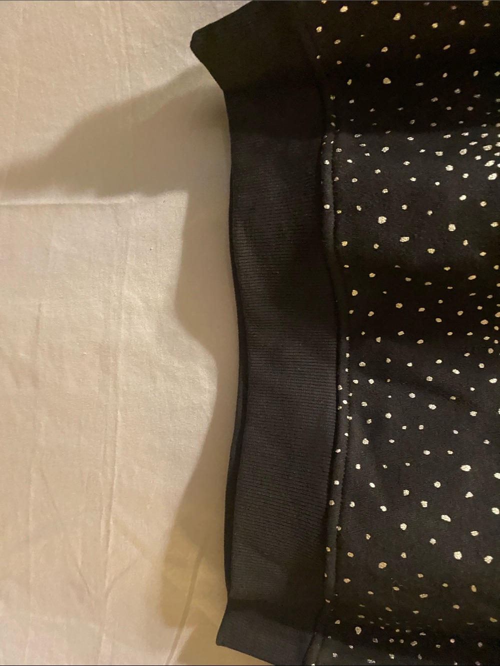all in motion Black Crewneck Sweater with Silver Dot Accents - Picture 7 of 7